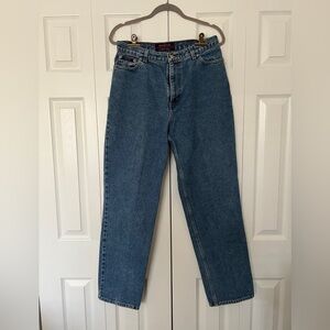 Women’s Vintage Mountain Lake Blue Denim Jeans Sz 12/31